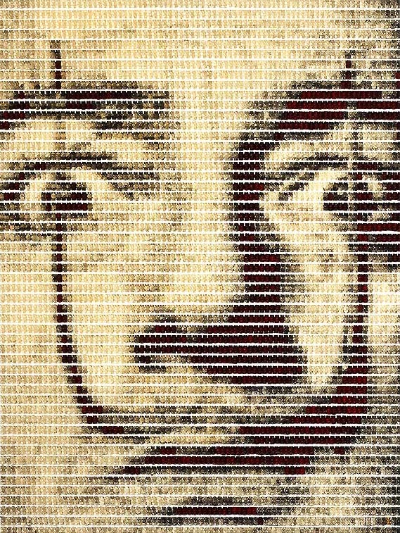 Porträt Salvador Dali - Pop Art Kunst