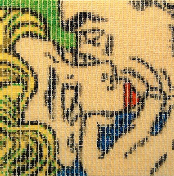 Kiss V - Pop Art Bilder nach Roy Lichtenstein